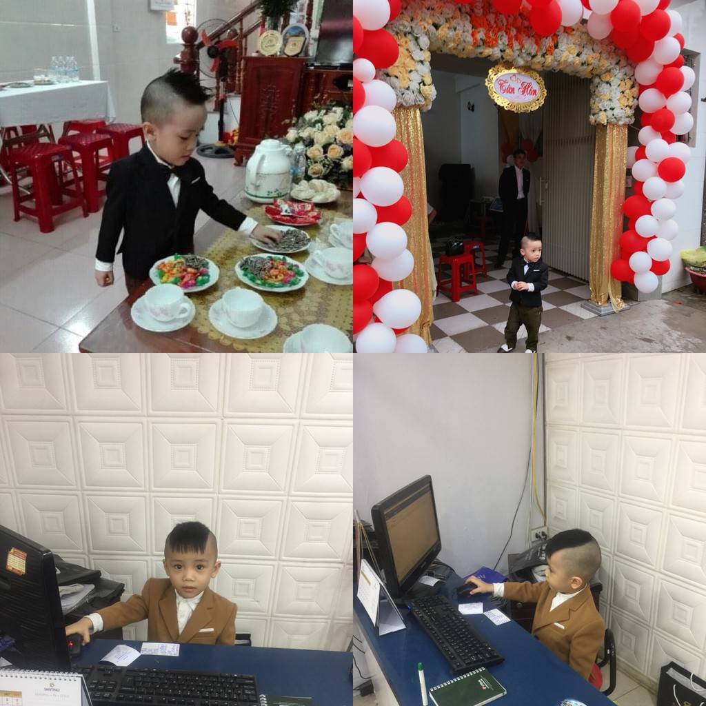 Bộ vest trẻ em