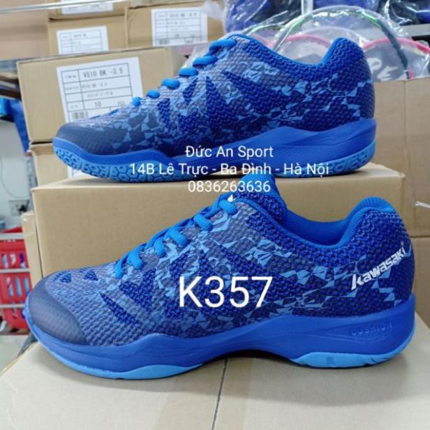 Sale 12/12 - Giày cầu lông - bóng chuyền - chính hãng kawasaki mã 357 mẫu mới 2019 Tốt Nhất . new - A12d ¹ NEW hot ‣ ^
