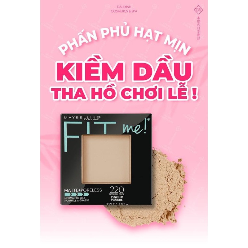 Phấn phủ Maybelline Fit me 8.5g