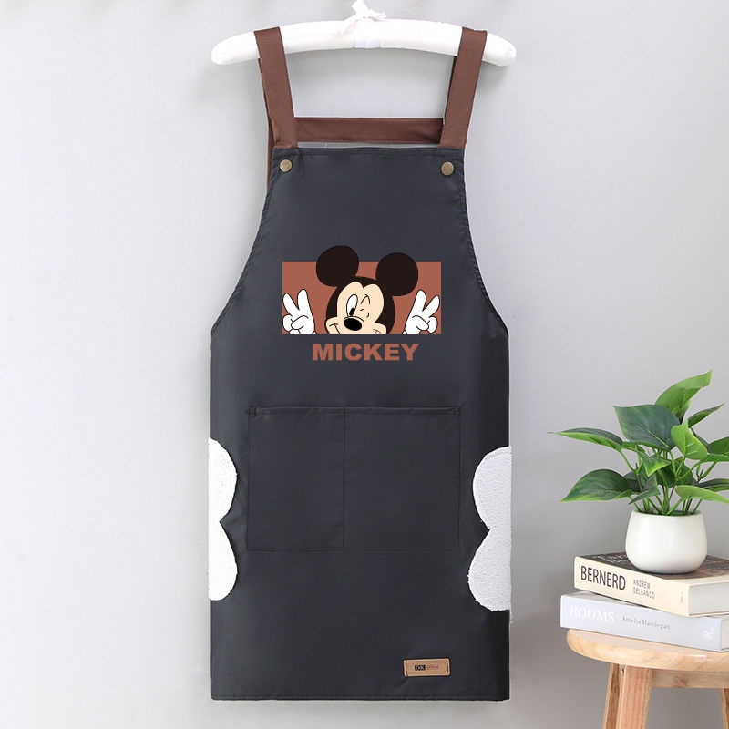 Tạp Dề Chống Thấm Nước Và Dầu Họa Tiết Hoạt Hình Dễ Thương