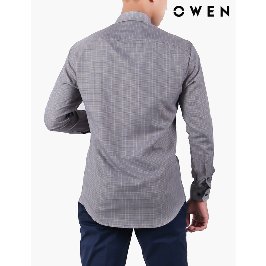 Áo Sơ mi dài tay Nam OWEN dáng Slimfit - AS22689DT