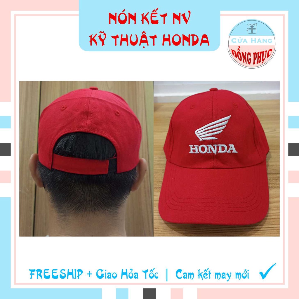 NÓN KẾT THỢ HONDA - NÓN KẾT ĐỎ, XANH CHÍNH HÃNG HONDA, ĐÚNG CHUẨN CỦA HEAD! GIÁ SỈ