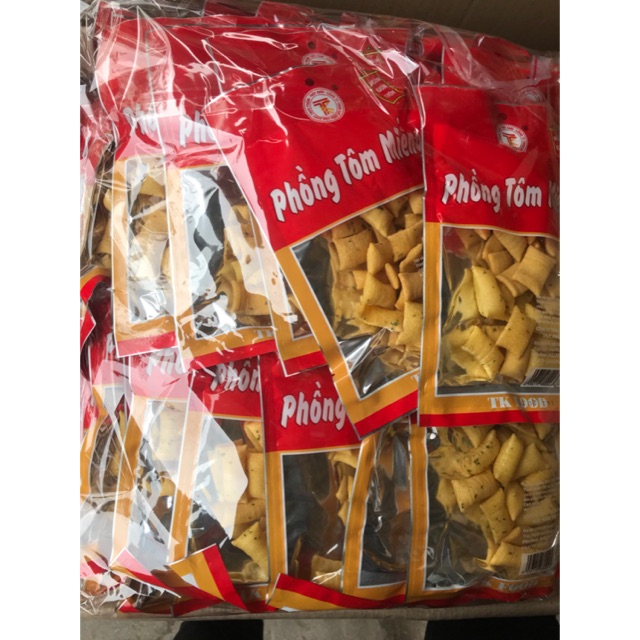 Snack bim phồng tôm miếng bịch 30 gói