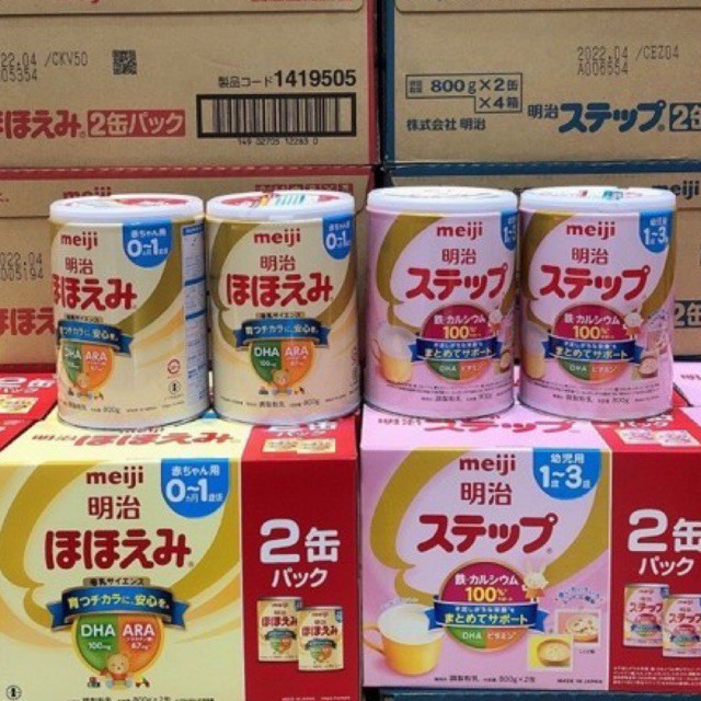 ⚡Siêu Sale 7/2023 ⚡️ Sữa Meiji nội địa Nhật bản lon số 0 hộp 800g