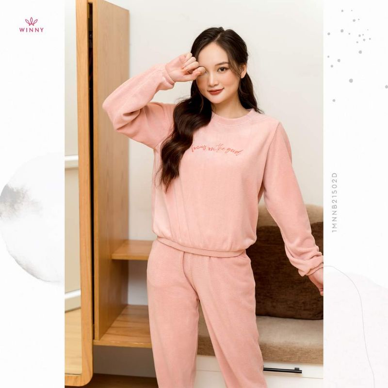 Bộ mặc nhà nỉ bông Winny 21502
