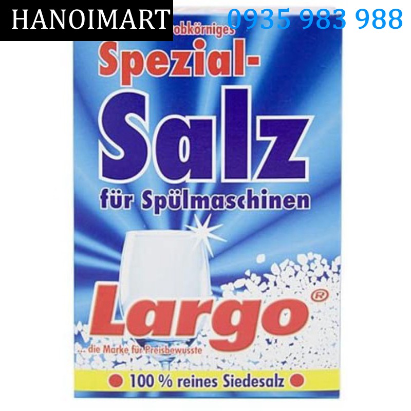 Muối rửa bát Largo- Hàng nội địa Đức