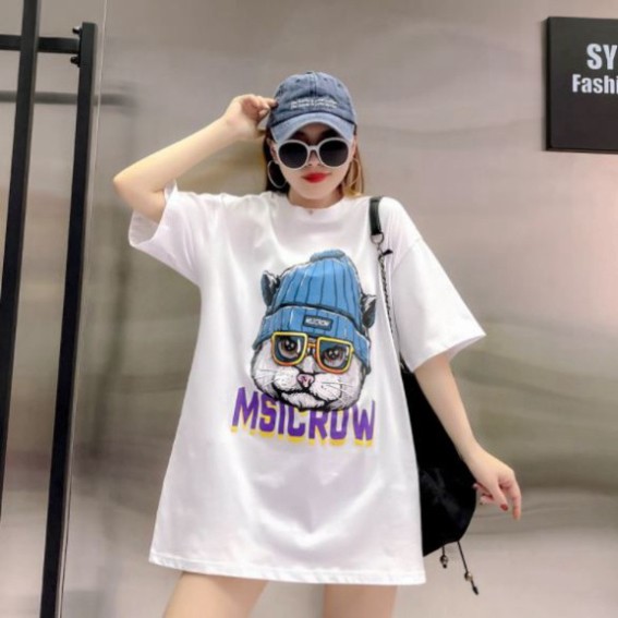 Áo thun tay lỡ Unisex Awesometee, áo phông form rộng ATL M456-57