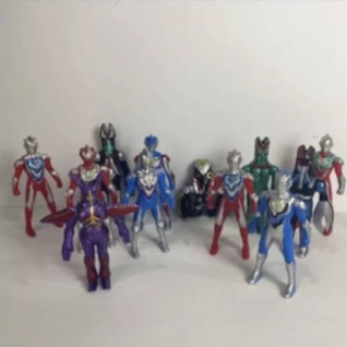 [Hàng mới về] Đồ chơi siêu nhân dien quang 12 Món Sinh động