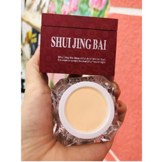 Kem làm trắng da ban ngày Shui Jing Bai Thủy Tinh Bạch 2in1 20g