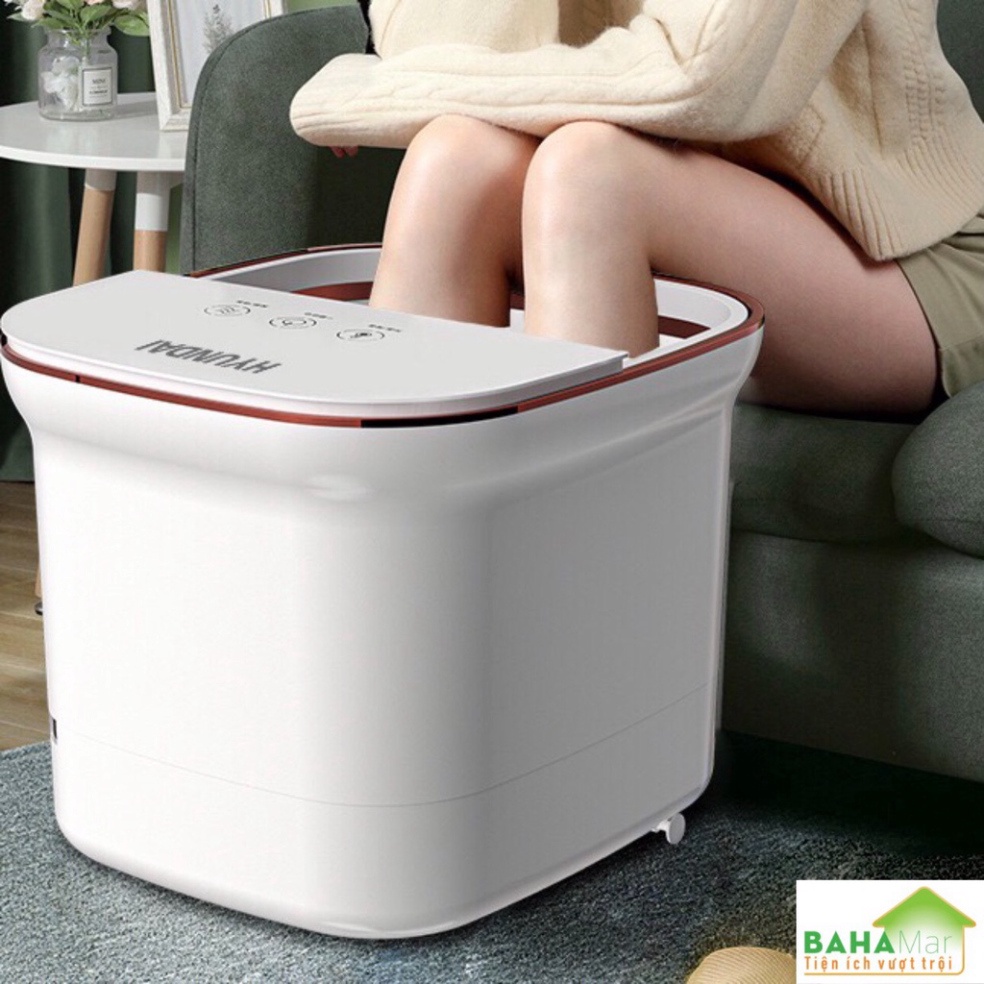 BỒN NGÂM CHÂN đa zi năng thông thái  - XÔNG HƠI, tiệt trùng VÀ SƯỞI ẤM, MASSAGE CHÂN - BỒN NGÂM ĐIỀU NHIỆT "BAHAMAR"