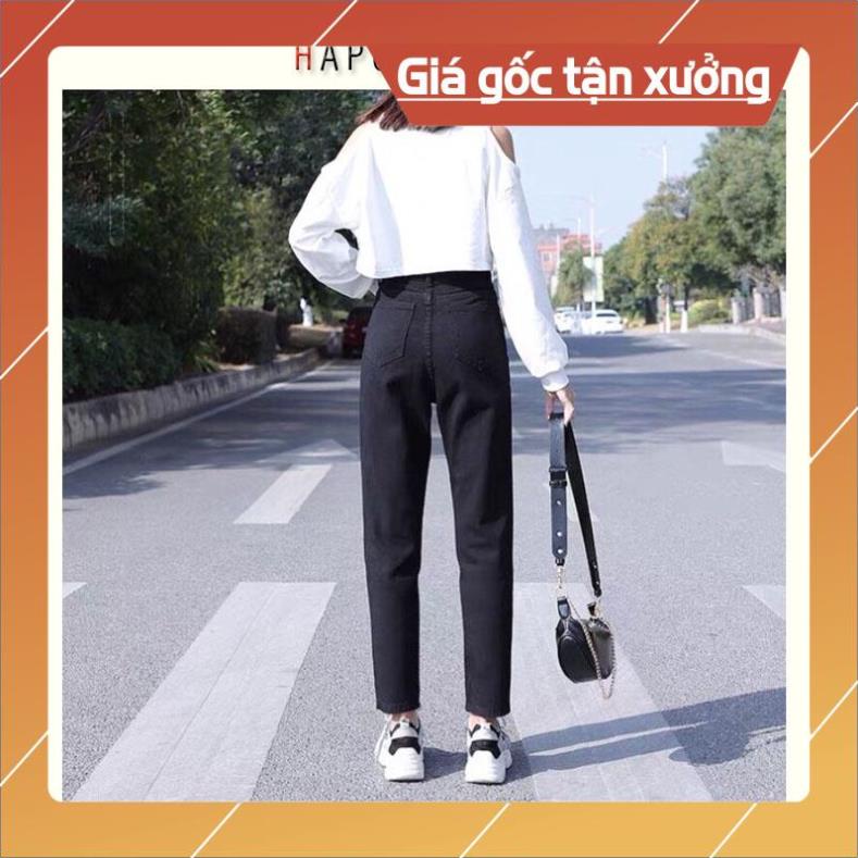 Khuyến mại Quần jean baggy nữ quần bò baggy nữ quần jeans nữ lưng cao chất đẹp Hot Trend 2021 - HAPONO-J020 huyenjean