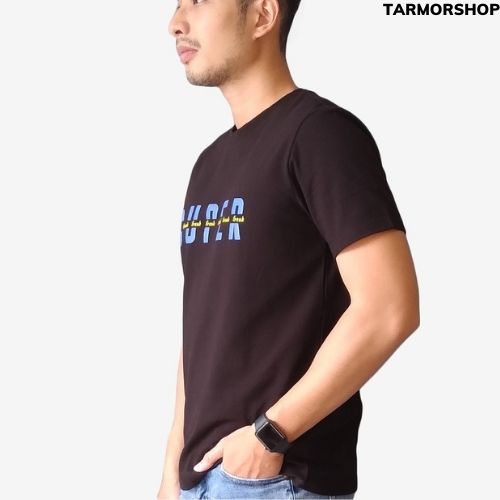 Áo thun nam cổ tròn TARMOR vải Cotton co giãn,dày dặn, form slim fit trẻ trung.