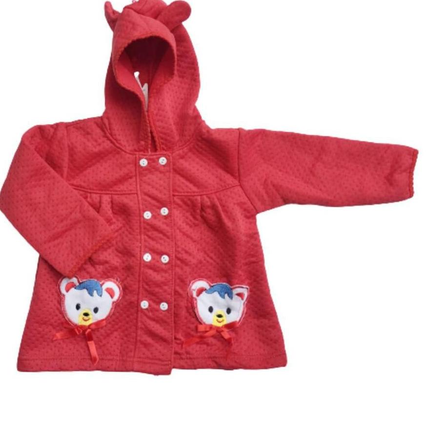 11.11|R-1288||Áo Khoác Có Nón Hình Hello KITTY Cho Bé Gái