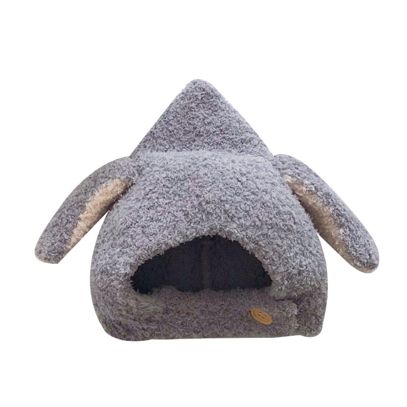 Mũ Beanie Đính Tai Thỏ Thời Trang Mùa Đông Cho Bé