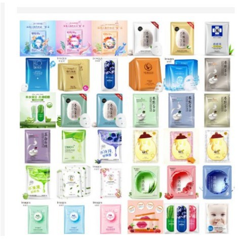 Combo 20 Mặt Nạ Mask Cấp Ẩm Dưỡng Da Thải Độc Mix Các Loại Hàng Nội Địa Trung - GOT Store | WebRaoVat - webraovat.net.vn