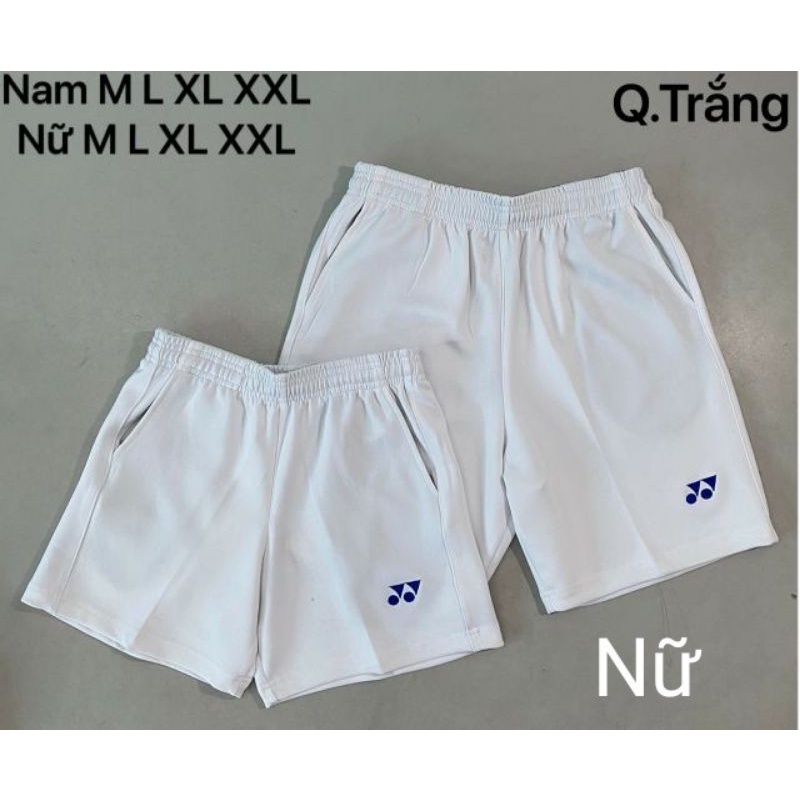 Quần Cầu Lông Nam Và Nữ Trắng