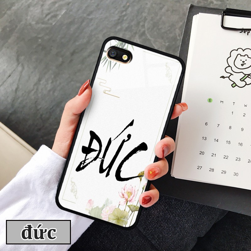 Ốp lưng  Oppo A77-in chữ thư pháp