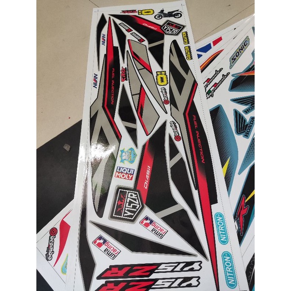 Tem Rời Exciter 150 Y15ZR Đen Mẫu Mới 2022