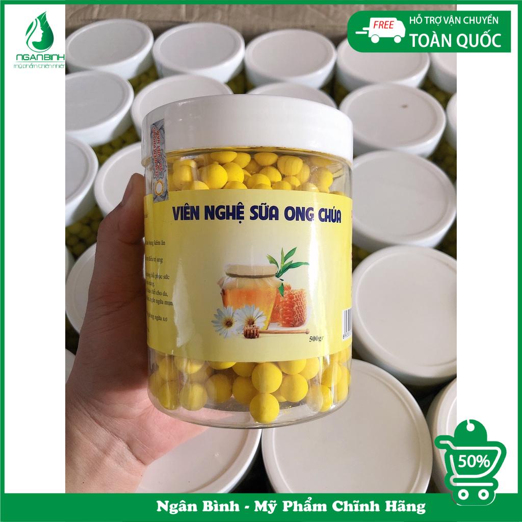 Nghệ Viên Mật Ong Rừng 500G, Viên Nghệ Mật Ong Dùng Tốt Với, Tinh Bột Nghệ,