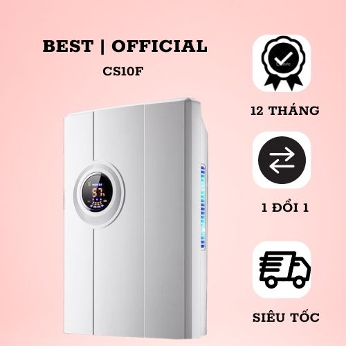 Máy Hút Ẩm Lọc Không Khí CS10F - Màn Hình LED Hiển Thị Độ Ẩm Nhiêt Độ - Loại Bỏ Độ Ẩm tối Đa 8000ml / ngày | BigBuy360 - bigbuy360.vn