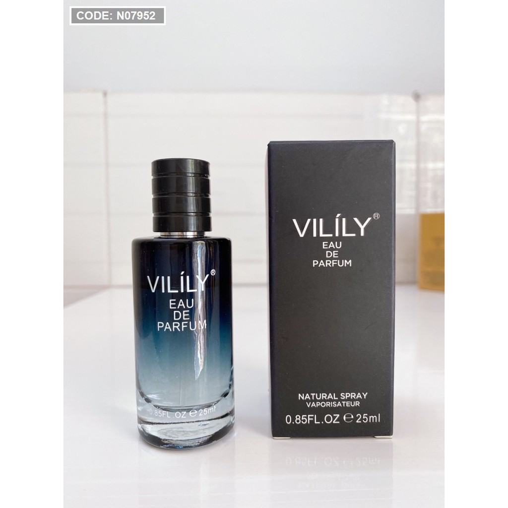 [ Hàng Hiệu ]Mã N07952 Nước hoa nam 25ml Vilily cao cấp