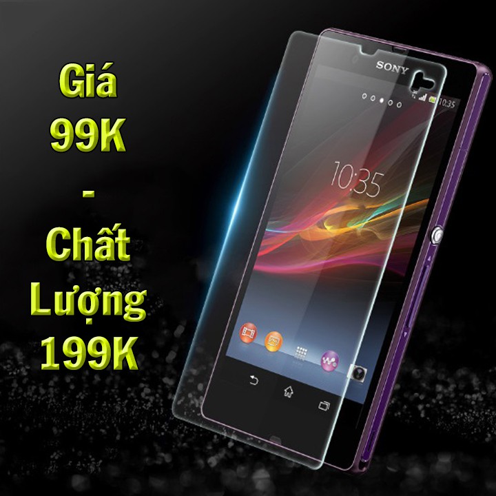 KÍNH CƯỜNG LỰC JAPAN SONY Z / KÍNH SIÊU TRONG SONY Z
