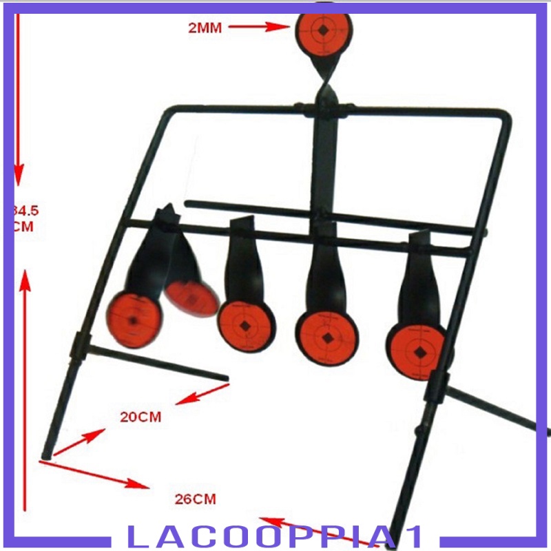 [Lacooppia1] Mục Tiêu Ngắm Bắn Bằng Thép Không Gỉ 3mm