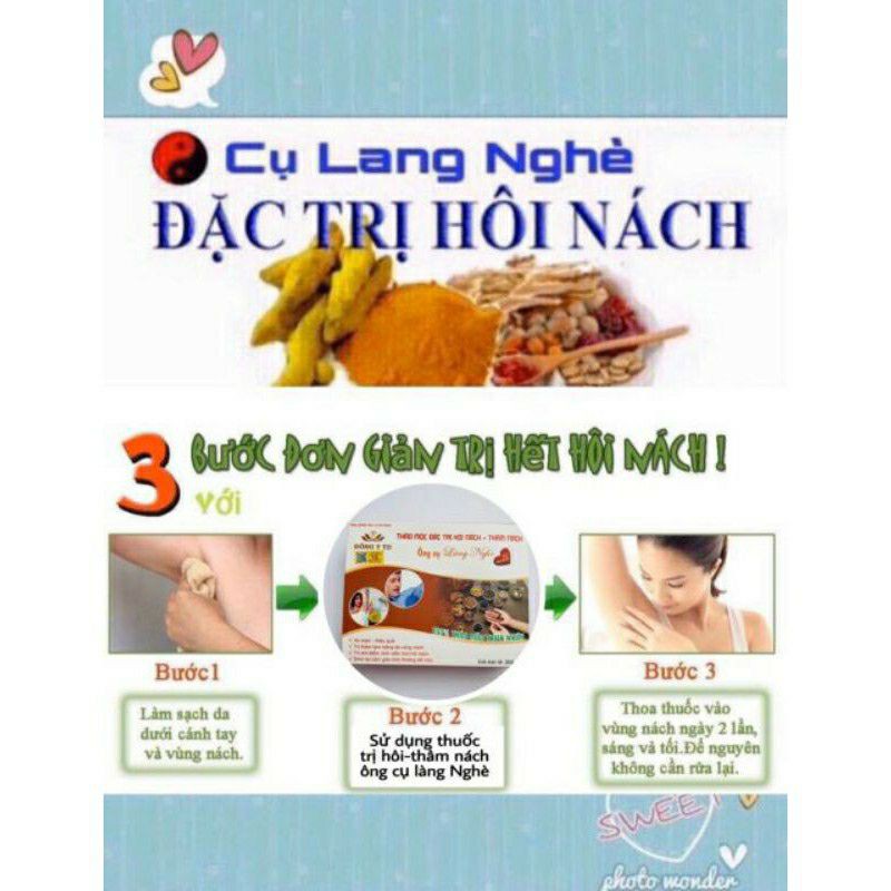 Hôi nách, thâm nách ông cụ làng nghè