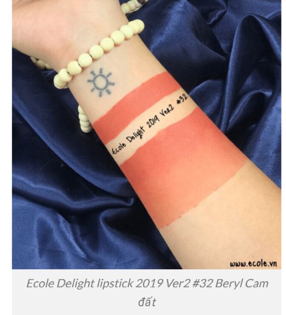 Son Ecole delight lipstick 2019( Hàng chính hãng)