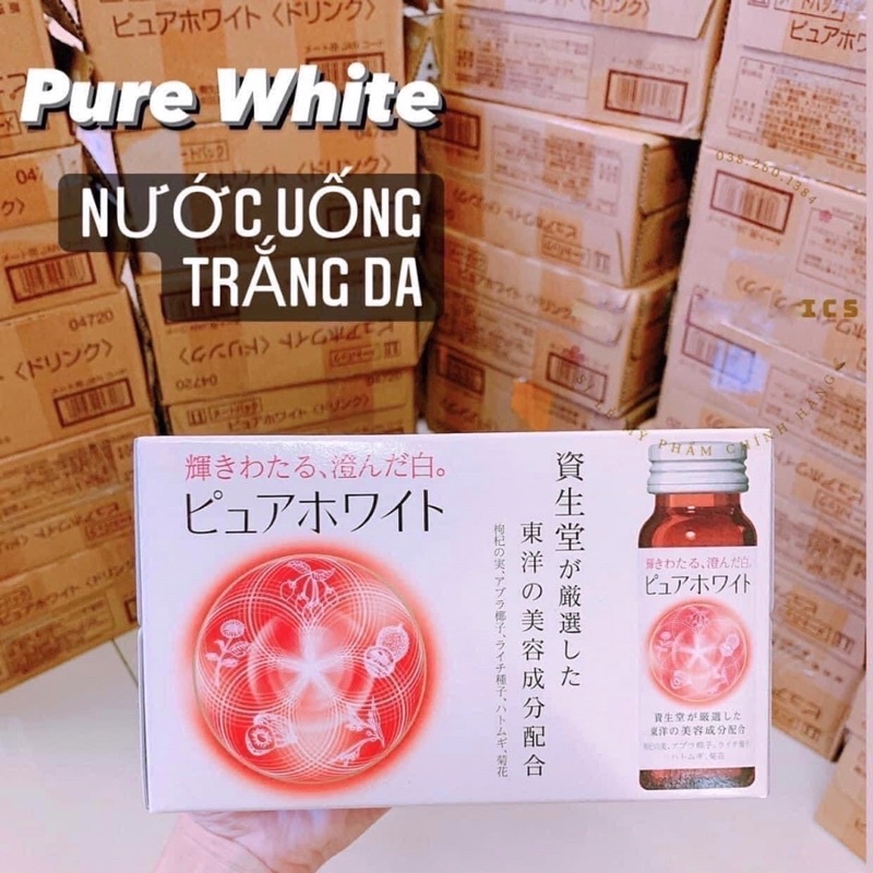 NƯỚC UỐNG TRẮNG DA PURE WHITE SHISEIDO