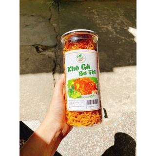 Hũ 300gr khô gà bơ tỏi loại ngon