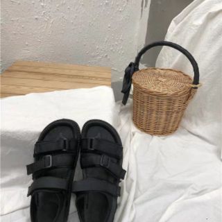 (HÀNG ODER)  SANDAL 3 QUAI CHẤT LỪ