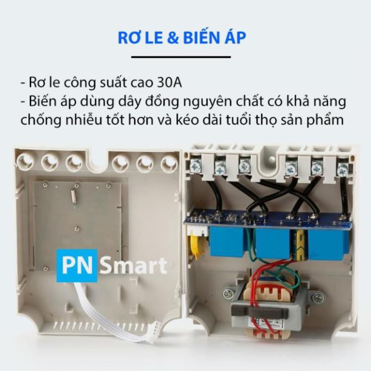 Công Tắc Hẹn Giờ Cho Thiết Bị 3 Pha 380V 25A công suất cao cho máy bơm nước, tủ điện công nghiệp,…