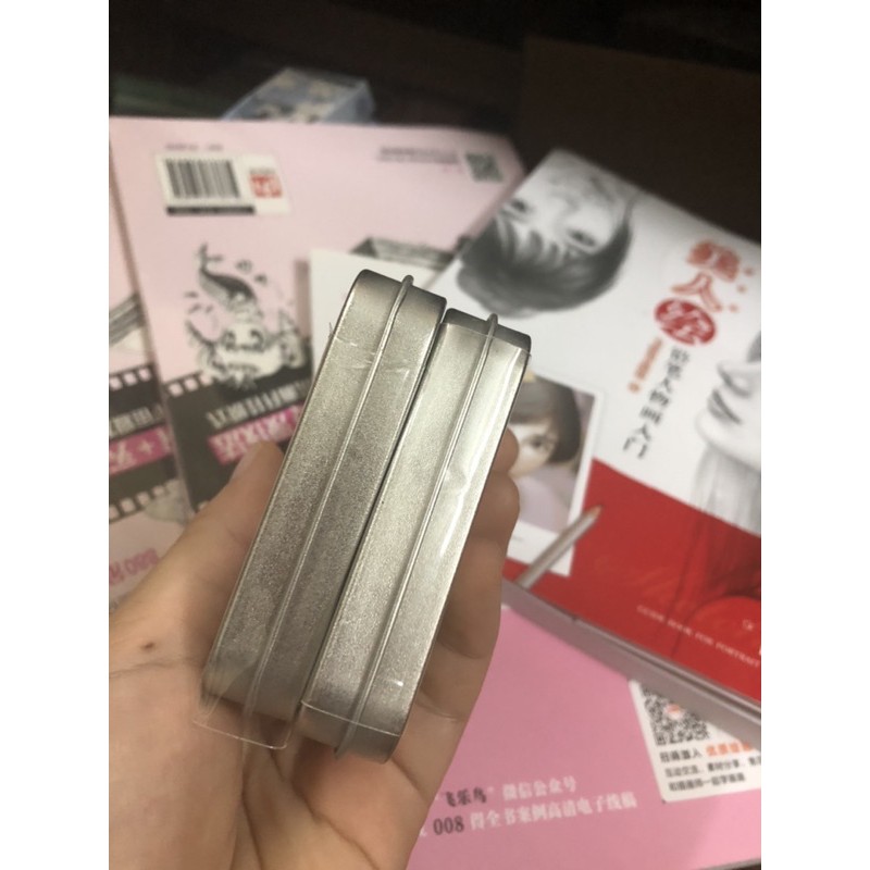 Hộp 60 tấm hình dán phong cách Nhật Bản sticker đựng hộp sắt