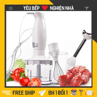 Máy xay cầm tay Sokany đa năng, máy xay thịt, cá, hoa quả, đánh trứng, đánh bột HB230A