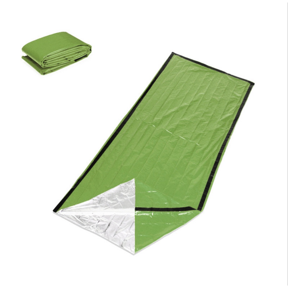Túi Ngủ Khẩn Cấp PE Phản Quang Cách Nhiệt Chống Bẩn Chống Ẩm