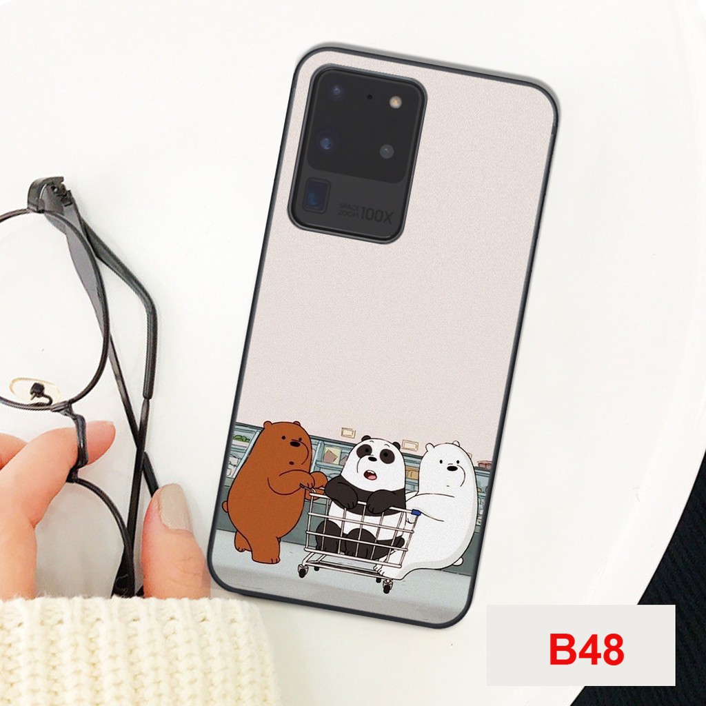 ỐP LƯNG SAMSUNG S20/S2 PLUS/S20 ULTRA ĐẸP HÌNH CHÚ GẤU CUTE