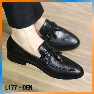Giày lười nam, giày da nam đẹp giá rẻ L177