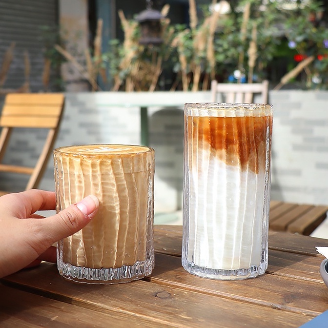 Ly Thủy Tinh, Cốc Thuỷ Tinh Uống Cafe Nước Ép Đẹp Mẫu Mới 2022 | May Decor