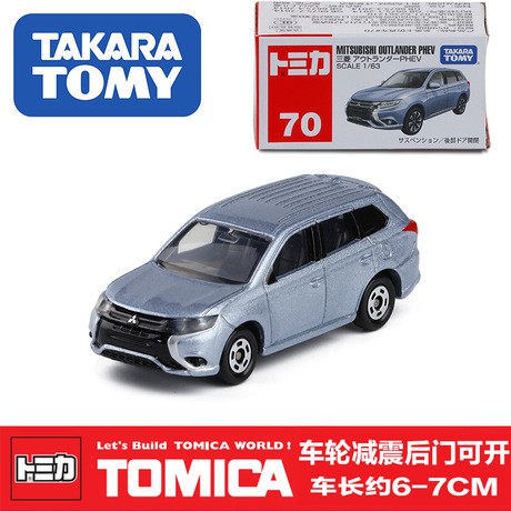 ❈ ์ Takara Tomy TOMICA No.70 Mitsubishi Outlander PHEV Cân 1 / 63 Model Diecast Car