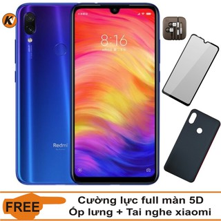 Điện thoại xiaomi redmi 7 32gb 3gb +cường lực + tai nghe - nhập khẩu