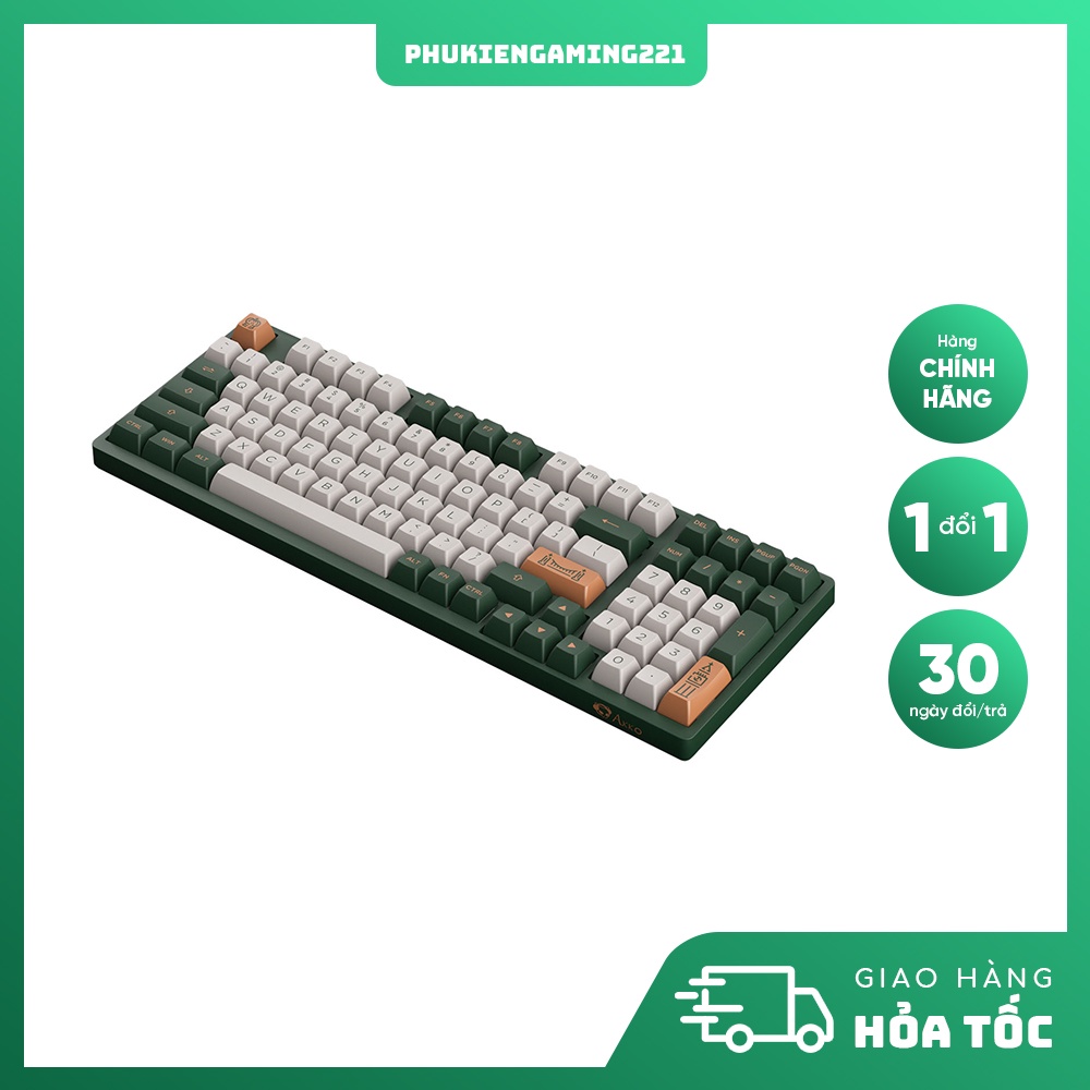 Bàn Phím Cơ Máy Tính Không Dây - AKKO 3098N World Tour London