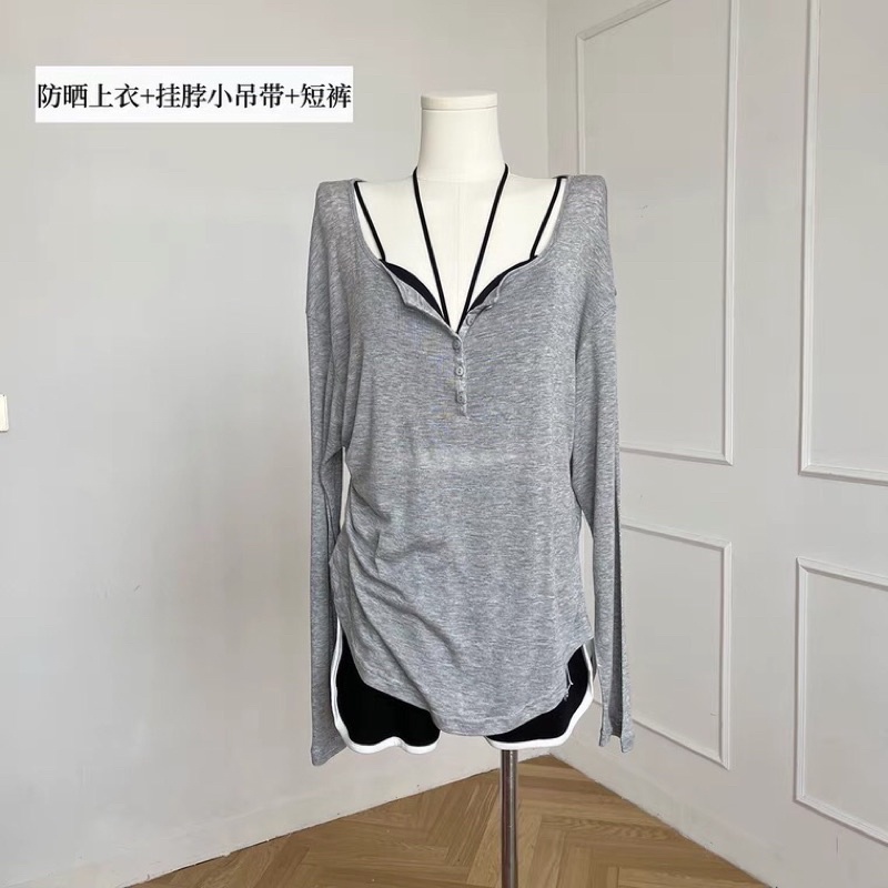 Set áo thu đông, áo len mỏng form rộng⚡️Andu Store⚡️