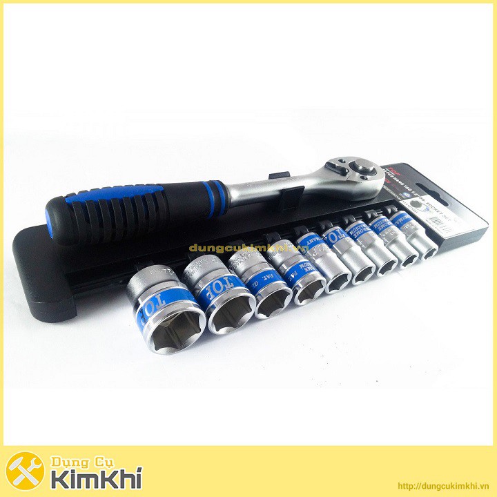 Bộ tuýp 10 chi tiết TOP cần tự động bọc cao su