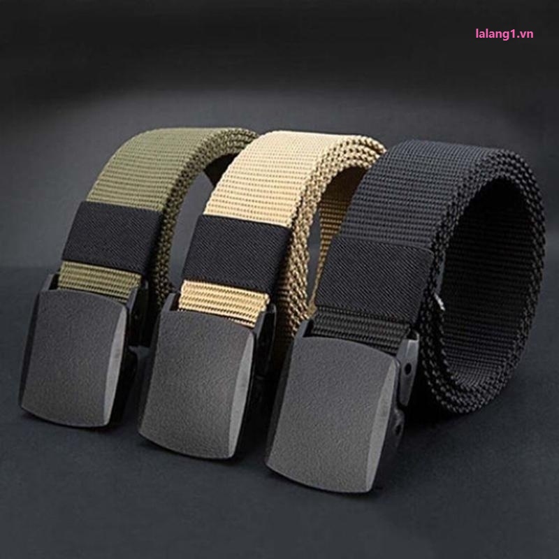 Thắt lưng nylon canvas phong cách quân đội thời trang cho nam