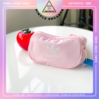 Túi Đeo Chéo Adidas 🔴FREESHIP🔴Giảm 20k Khi Nhập Mã [TUICHEONU] Adidas ESSENTIAL CROSSBODY FL9658 Clear Pink Chính Hãng