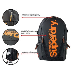 Balo chống nước Superdry Classic