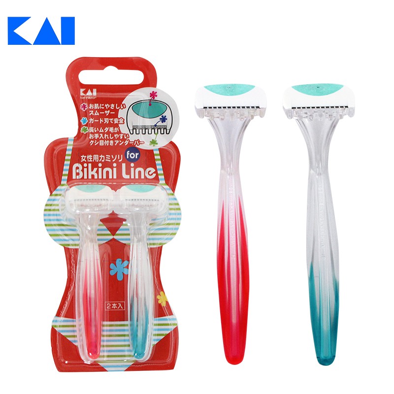 Set 2 dao cạo vùng bikini Kai hàng Nhật