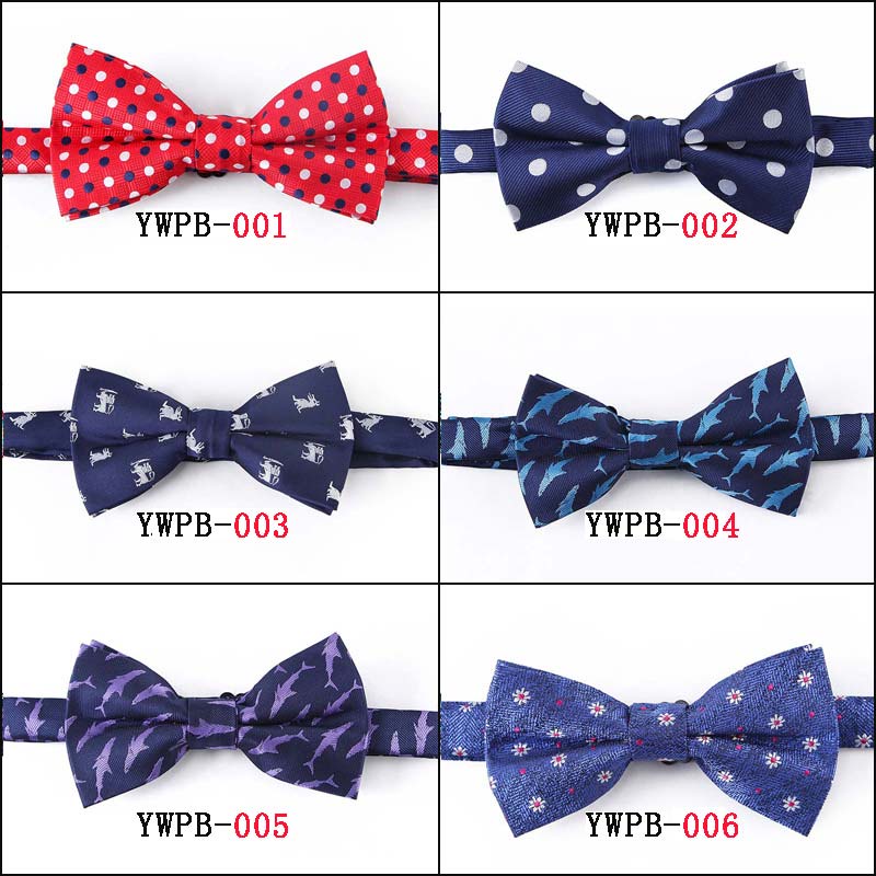 Nơ Bướm Hoa Cài Cổ Áo Cho Chú Rể 12CM * 6CM