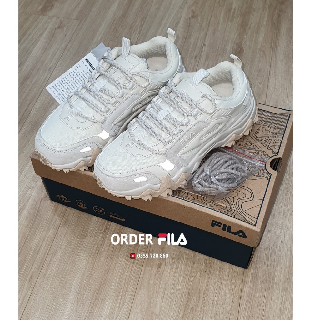 (Đủ bill) Giày Sneaker Thể Thao Nam Nữ FILA OAKMONT TR Vàng Chính Hãng 100%